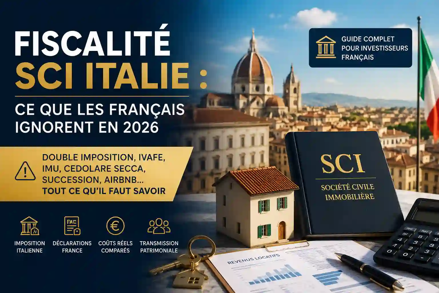Fiscalité SCI Italie : ce que les Français ignorent en 2026