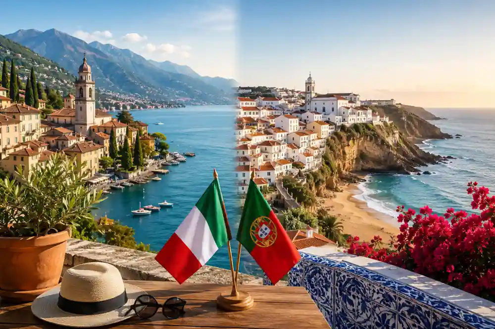 Retraite Italie vs Portugal : où vivre en 2026 ?
