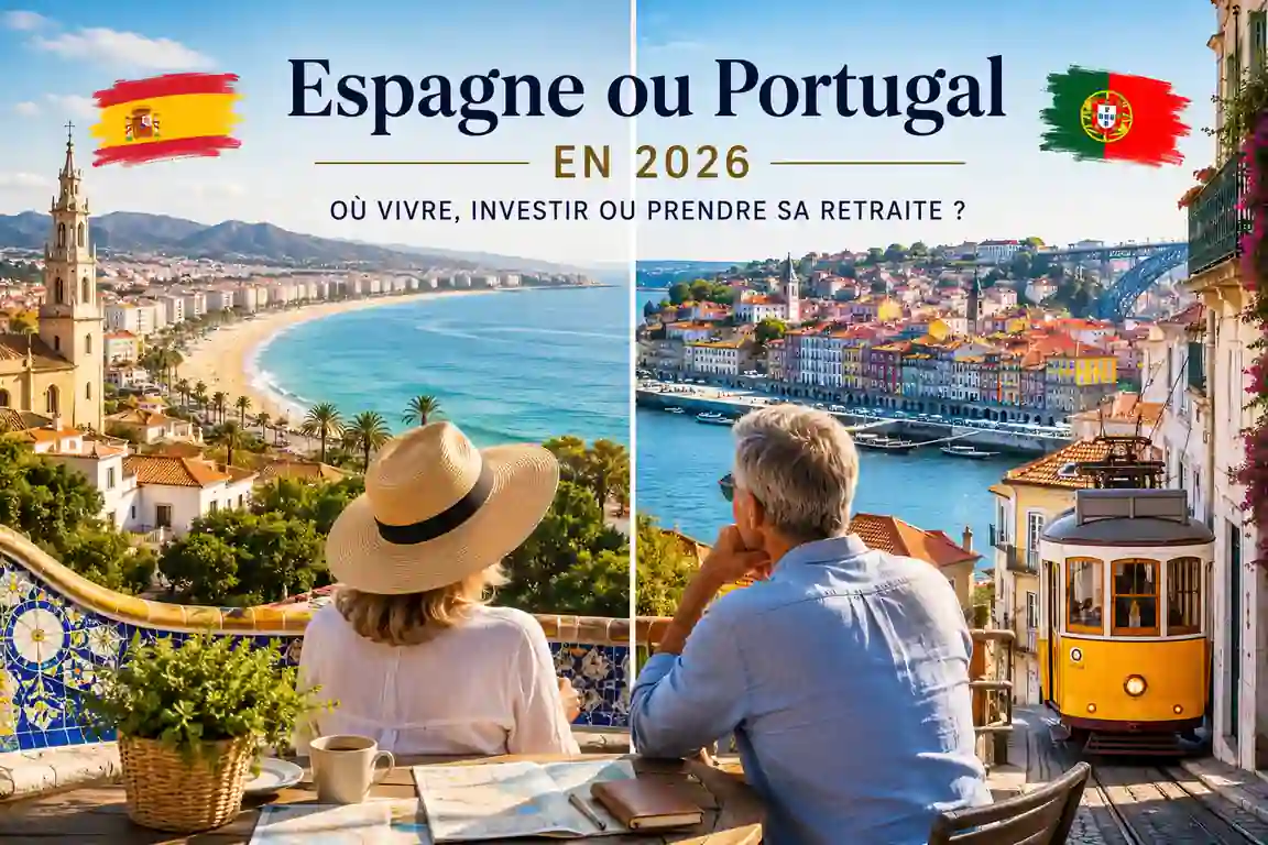 Espagne ou Portugal : où vivre, investir ou prendre sa retraite en 2026 ?
