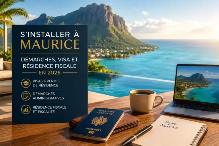 s'installer à Maurice : visa, démarches administratives et résidence fiscale en 2026 avec vue sur le lagon mauricien