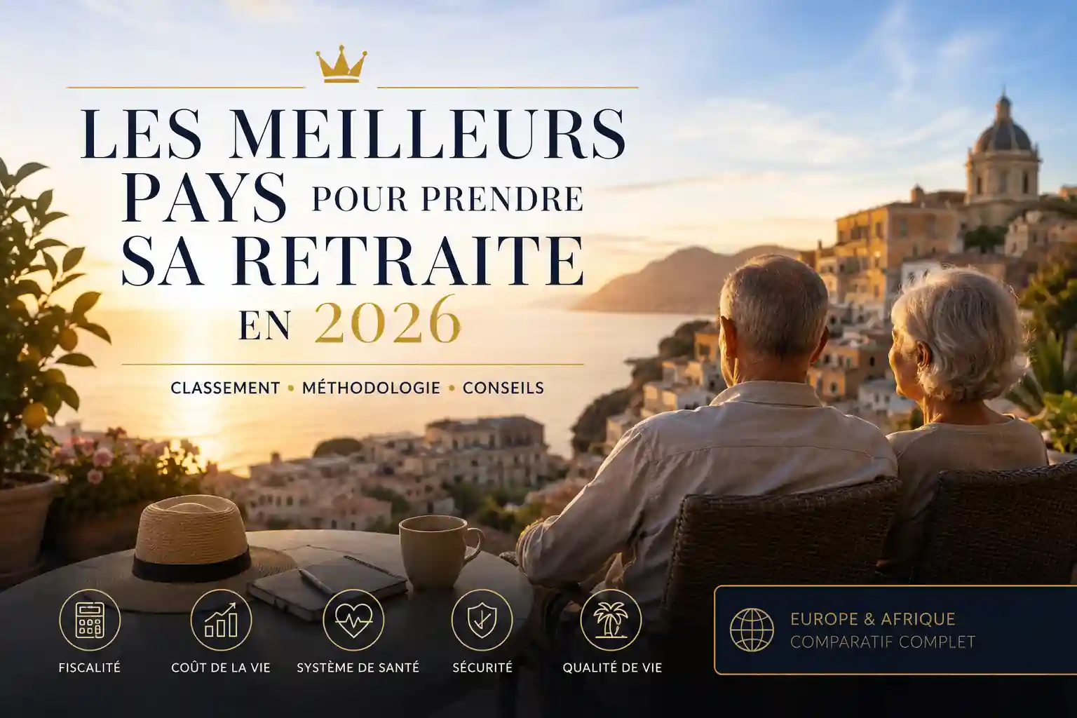 Meilleurs pays pour prendre sa retraite en 2026 : comparaison entre l'Europe et l'Afrique selon la fiscalité, le coût de la vie et la qualité de vie