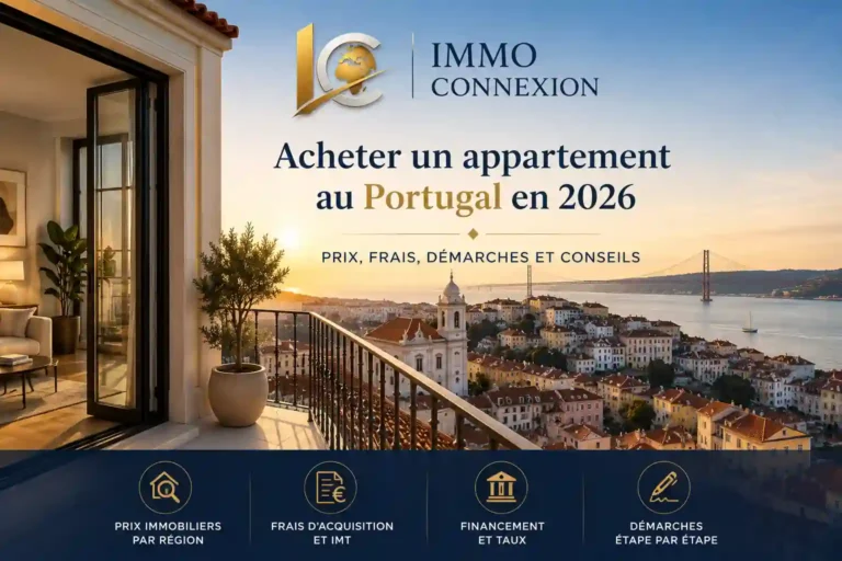 Acheter un appartement au Portugal en 2026 : prix immobiliers, frais d’acquisition, IMT, financement et démarches