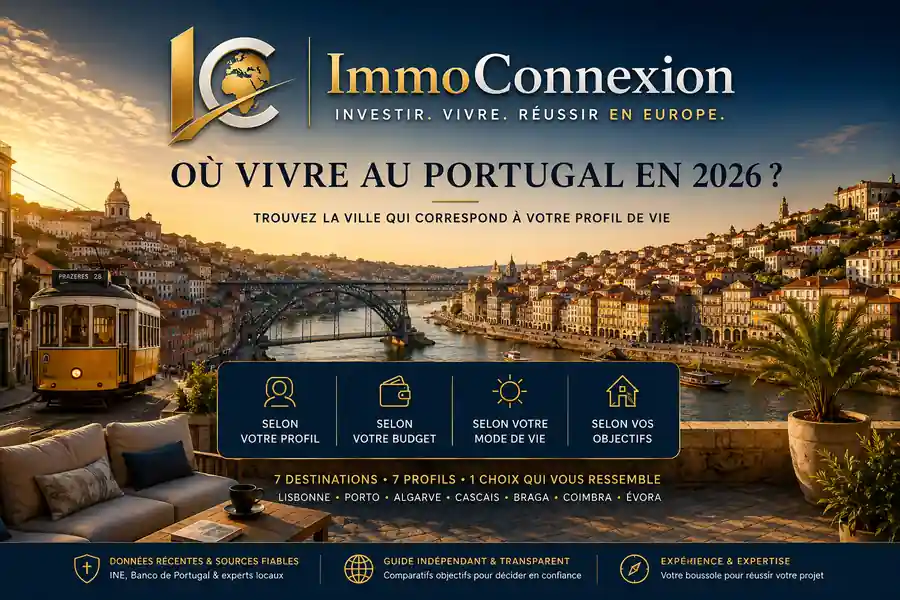 Où vivre au Portugal en 2026 ? Les meilleures villes selon votre profil