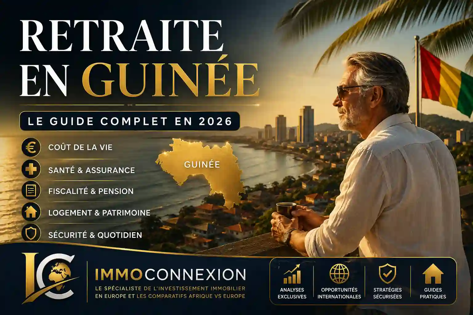 Prendre sa retraite en Guinée : le guide complet en 2026