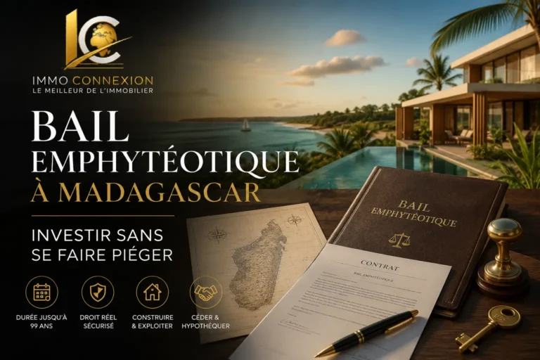 Bail emphytéotique à Madagascar : investir et sécuriser un terrain pour construire ou exploiter un projet immobilier